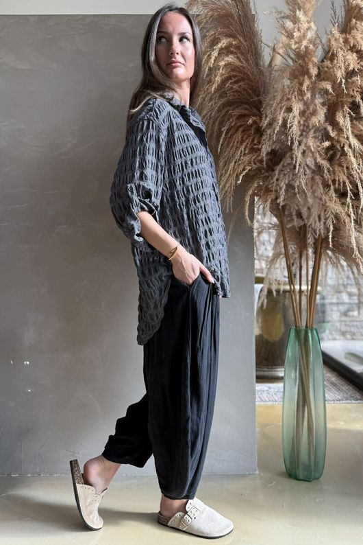 Hey Sucker Blouse Black /12=